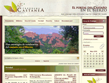 Tablet Screenshot of castanea.es